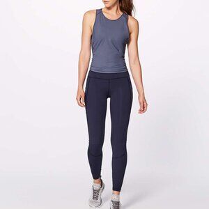 Lululemon Miles Ahead Tight (28") Midnight Navy Size 8